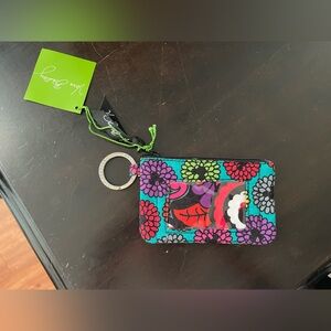 Vera Bradley Mickey Mouse Magical Blooms Floral Pouch